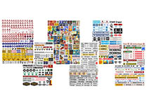 072-9034 - H0 - Schilder …  Sächs. Schmalspurb., Zittauer Schmalspurbahn